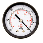 Pag204b-v00 Durachoice Dial Utility Vacuum Pressure Gauge For Air 783583823753