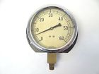 Parts Large Pound Industrial 60 Gauge Marsh Pressure Vintage Machine Jas Corp