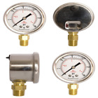 Pb204l-030 Oil Filled Pressure Gauge Stainless Steel Case Brass 783583824224