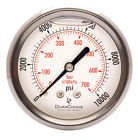 Pb254b-k10 Durachoice 2-1-2 Pressure Gauges 783583824651