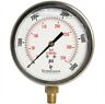 Pb404l-k05 Durachoice Pressure Gauge Ss Case Brass Npt Lower 783583825863