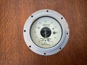 61d-1d-0100 Pennwalt Absolute Pressure Gauge 0-100 Mmhg Wallace And Tiernan