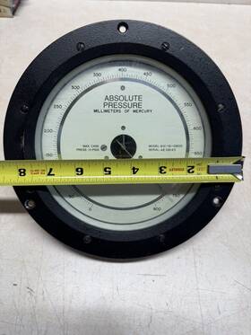 Penwalt Wallace & Tiernan 61c-1d-0800 Vintage And Absolute Pressure Gauge S1