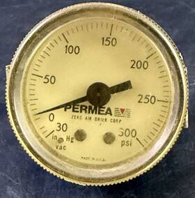 121fid07a01 Perma Process Gauge 0-300 Psi Vj08