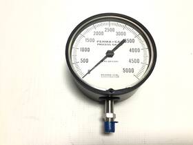 111nibi5a21 Perma-cal Test Pressure Gauge 1/2 Inch Npt Bottom Mount 0-5000 Psi