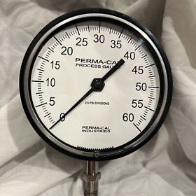 121nid03a23 Perma-cal S171030002 Process 7in 5in 3in 0-60psi Gauge