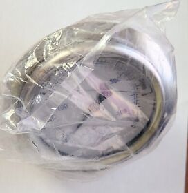 204l-404s Pic 4inch Pressure Gauge 1/4 Inch Male Npt Connection Flanged Panel Mount