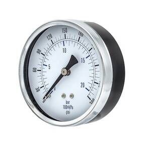 102d-354h Pic Gauges Air Gauge 3-1/2 Inch 0-300 Psi 1/4 Cbm