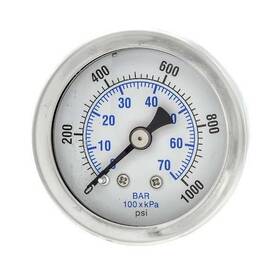 202l-158m Pic Gauges Industrial Pressure Gauge To 1 000 Psi 1/2 In