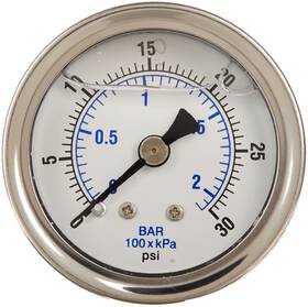 202l-404u Pic Gauges Gauge 4 Inch Dial 0/10000 Psi Range 1/4 Male Npt Connection Size
