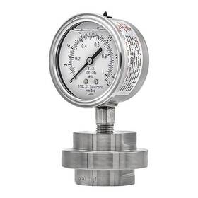 301l254b Pic Gauges 301l254b/3jjj100 Pressure Gauge With Diaphragm Seal To 15 Psi 2