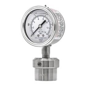 301l254g Pic Gauges 301l254g/0jjj200 Pressure Gauge With Diaphragm Seal To 200 Psi 2