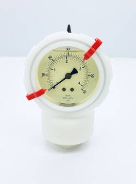 701dds-t-254d Pic Gauges Anderson Swagelok Parker Smc Eaton Molded Pressure Gauge 0-60psi 0-4bar 1/4 Inch -fnpt White