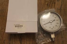 4001-4lg Pic Guages Gauges Pressure Gauge Heavy Duty 4 Inch 200 Psi 20tx21 New Nib