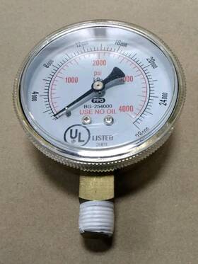 Bg-254000 Ppg 4000psi Gauge C12