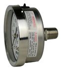 Pr25s1c4p34 Reotemp Repairable Pressure Gauge Stainless