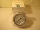 Pr40s1f2m09gstsc1 Reotemp New Instrument Pressure Gauge Ss Psi Npt