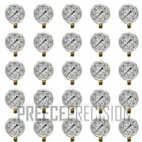 G-25-600lfss-10 Preece Precision Liquid Filled Lower Mount Pressure Gauge With 2.5 Inch Dial 0-600psi Pack Of 25 G-25-600lfss-10 Preece Precision Liquid Filled Lower Mount Pressure Gauge With 2.5 Inch Dial 0-600psi Pack Of 25
