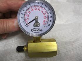 Mca0015 Proflo Pro-flo Gas Test Gauge Assembly New