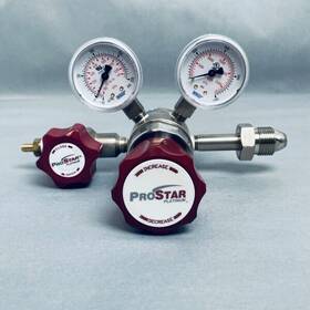 Prs301273 Prostar Linde 3012 High Purity Regulator Dual Stage Cga 580 Max 150 Psi Outlet