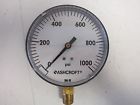 Gs1000-4 Psi Abs 2 1 Dry Face 3 " 4 Standard Mount Dixon 0-1000 Gauge