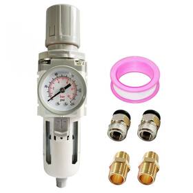 Aw4000-n4 Qolekog 1/2 Inch Npt Air Filter Pressure Regulator Combo Water Separator For Compress