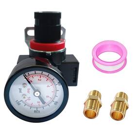 Br3000 Qolekog 3/8 Inch Npt Air Pressure Regulator For Compressor