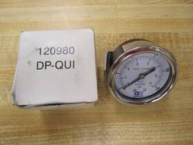 10xkpa Quincy 120980 Pressure Gauge 0-200 Psi 0-14 Bar