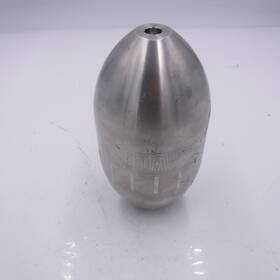 3007-111st Red Dawg Texan Lite Nozzle 304 Ss 12 Rear Jets 4.25 Inch O.d. X 7.8 L