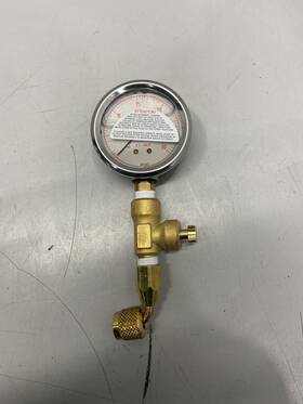 Pt1000-304 Rego Presto Tap Pressure Gauge With Relief Vent