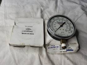 451889 Reliable 2 Pressure Gauges 0-300 Psi Air Water Model # W-101