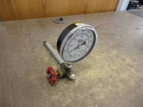 98248001 Reliable Pressure Gauge Range 0-300 Psi Used