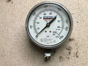 Ex407-r1590 Reliable Ex407 R1590 Gauge 0-250psi Free Shipping 242