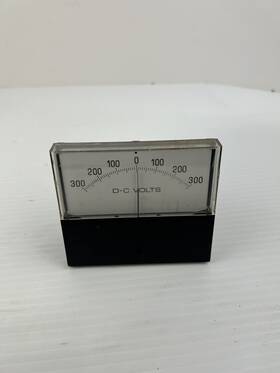 612234-1rg Reliance Electric Panel Meter Gauge 300-0-300 D-c Volts