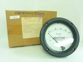 D4245pssbb50h-sd1n4 Reotemp 191569 New In Box Pressure Gauge 0-50wc 4-1/2 Inch Dia