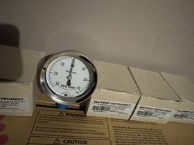 Pc25ia4p730-1t Reotemp Lot Of 4reotemp Stainless Steel Low Pressure Gauge 2.5 Inch Face 1/4 Bottom Mount