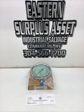Pl60m1a2p17vh Reotemp Precision Test Pressure Gauge 0-60psi 1/2 Inch Npt 6 Nib