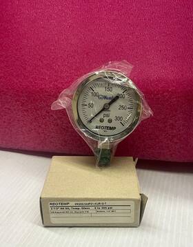 Pr25s1a4p21-kur-g-t Reotemp New Pressure Gauge 0-300psi 2-1/2 Inch All Ss