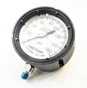 Pt45p1a4p19dt Reotemp New 160 Psi Industrial Process Pressure Gauge 4 1/2 Inch Face