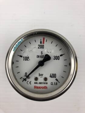 R901110158 Rexroth Pressure Indicator Gauge 0-400 Bar