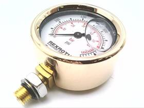 1000pua31-11a Rexroth R978886007 Bosch Hydrulics Pressure Gauge 1000psi 2 1/2/1000pua31-11a