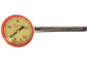 88000-160 Rigo 88000-216 Vintage Rego Air Pressure Gauge 0-160 Psi Dial No. Orange Tester Meter