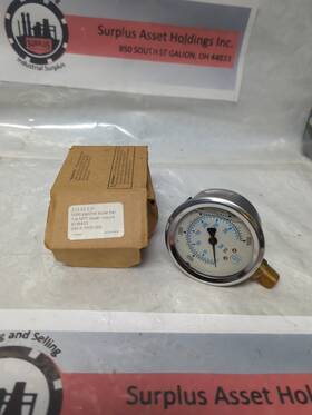 9736433 Ritter Gauge 2-1/2 In Face 1/4 Npt Bottom Connection 5000psi Nos