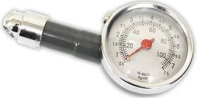 Ta-01485 Road Genie Tire Pressure Dial Gauge 100 Psi Capacity 3-7/8 Inch 9.8 Cm Tall 1-7/8 4
