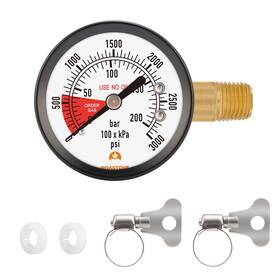 Rg2018 Roastove 2 Pressure Gauge For Co2 Beer Keg Regulatorregulator Gauge0-3000psileft Hand