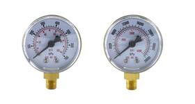 S A 840338519009 Low And High Pressure Gauges For Oxygen Regulator 0-100 Psi 0-4000 -