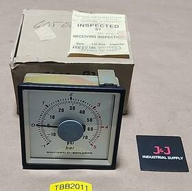 605000-82f Santasalo-sohlberg New Surplus Pressure Gauge -10 To 70psi Warranty