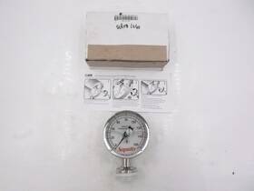 3s-e-15u-gf-bt-ss Saputo Sani-flow 3.5 Inch Pressure Gauge 160psi 1.5 Fitting