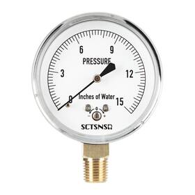 Sce1.25dl04z15inwc Sctsnsr To 15 Inches Of Water Column Pressure Gauge Capsule Measurement System 2