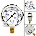 Sec-201l-254p Unbranded Liquid Filled Psi Air Pressure Gauge Lower 685650067094